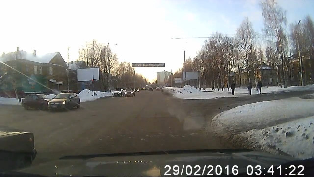 ДТП Авария Архангельск красный свет